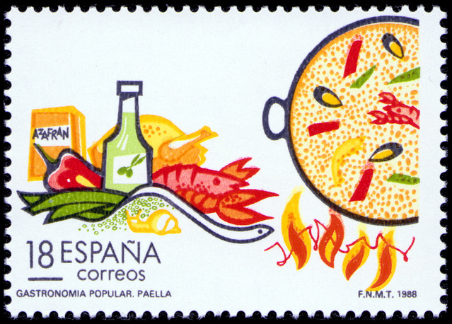 Paella Valenciana - Espagne - 1988