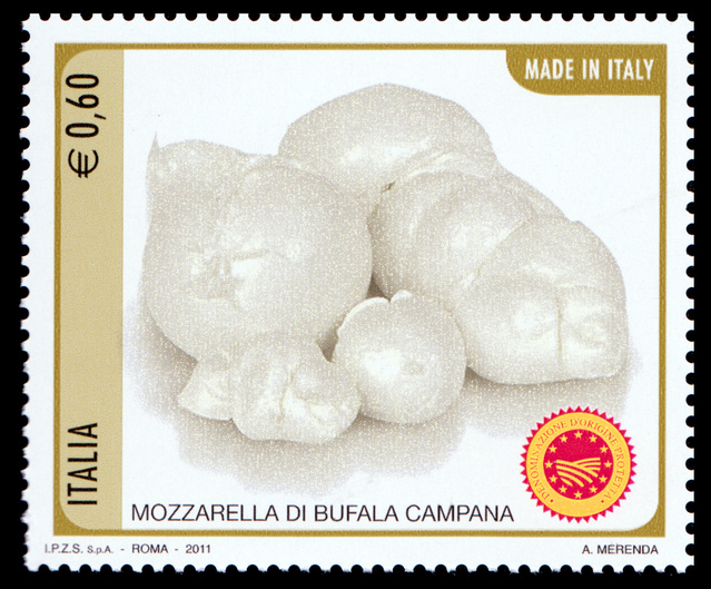 Mozzarella di bufala campana - Italie - 2011